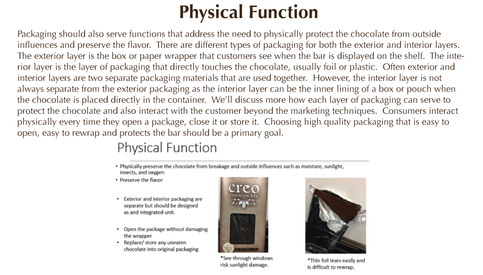 packaging physical function